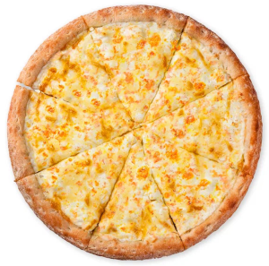 доставка четыре сыра 35 см(красный соус)