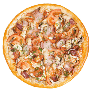 доставка мясная 35 см(красный соус)